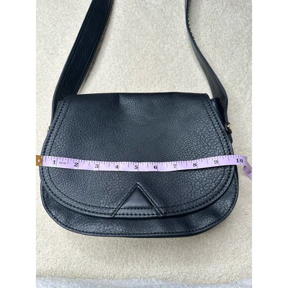 Steve Madden: Black Riveted Crossbody Bag - Picture 14 of 16